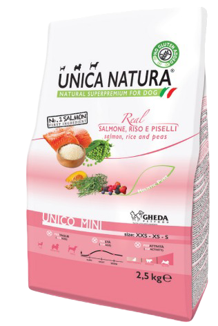 Unica Natura Unico Mini Salmón 2,5 Kg